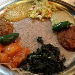 Ethiopian restaurant in Los Angeles, California, United States