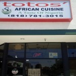 toto restaurant nigeria in USA california african dishes